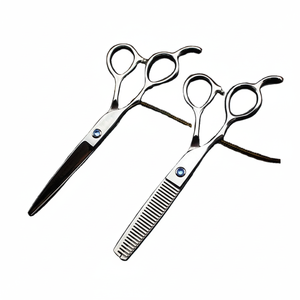 Juego de tijeras de corte de pelo profesional de acero inoxidable para salón de peluquería, juego de tijeras de peluquero de alta calidad - Product Image 1
