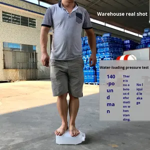 Baril carré Shengyue 5L en PEHD de qualité alimentaire, avec estampage doré et sérigraphie, fermeture à vis, pour stockage de vin, d'<span class=keywords><strong>eau</strong></span> aromatisée - Product Image 6