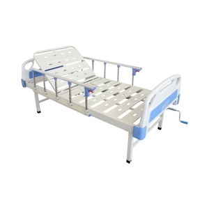 Letto Medico Pieghevole a Manovella Singola, Arredo Ospedaliero Portatile con Materasso - Product Image 2