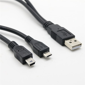 25 كابل USB Mini B ذكور لأجهزة MP3 MP4 كاميرا هاتف محمول قرص صلب كمبيوتر PVC لجهاز المراقبة - Product Image 4
