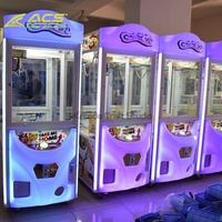 Peralatan Kota Hiburan Video Game Dalam Ruangan ACS, Mesin Cakar Mainan Arcade Besar Beroperasi dengan Koin, Konstruksi Logam, Dukungan Bahasa Inggris 1 Tahun