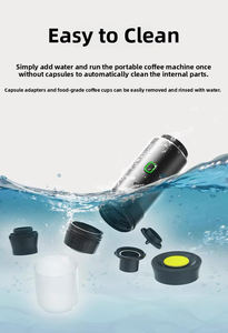 3 in 1 TYPE C Travel Cold Hot Brewing Cafe <b>Machine</b> USB 3 in 1 Portable Mini Espresso Handheld Capsule Self Heating <b>Coffee</b> Maker - Product Image 4