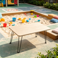 Bureau pliable multifonctionnel portable, table d'étude et de repas en bois pliable pour chambre à coucher, maternelle, extérieur et bureau à domicile