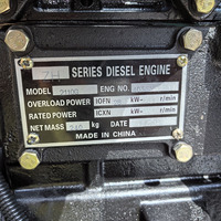 Moteur marin Weifang ZH2110C 28 kW 2200 tr/min, 2 cylindres, 38 CV, diesel, compatible avec boîte de vitesses marine et hélice.