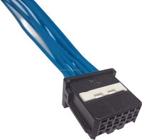 IRISO IMSA-13065S-2-12A/12B/12C+FLRY-A/B-0.35 ضفيرة أسلاك سيارات مخصصة للكمبيوتر والدراجات النارية بقلب نحاسي وغلاف PVC