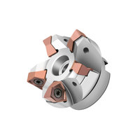 Fraiseuse à face à alimentation rapide MFWN90-Degrees pour centre d'usinage CNC, outil de fraisage robuste pour plaquettes WNMU080608