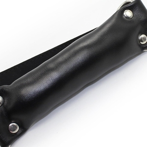 Muselière en cuir pour adulte, muselières à bouche ouverte avec barre en simili cuir, dispositifs de bondage, muselière à mors, jouets sexuels BDSM - Product Image 5
