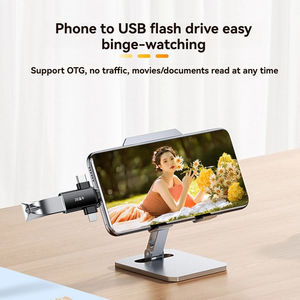 3 in 1 USB 3.0ตัวเมีย Type C มัลติฟังก์ชั่นตัวผู้สำหรับ USB-C โทรศัพท์ Apple Android ไปยัง USB <span class=keywords><strong>OTG</strong></span> อะแดปเตอร์แปลง<span class=keywords><strong>สาย</strong></span>สัญญาณ AC - Product Image 3