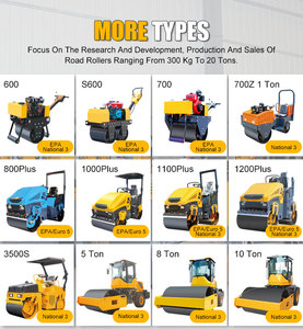 Tek pürüzsüz davul titreşimli yol silindiri 5 Ton actor ktör makineleri uygun fiyatlı satılık - Product Image 6