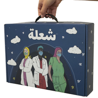 Emballage de boîte pliable de valise en carton d'impression de bande dessinée d'innovations de bon prix