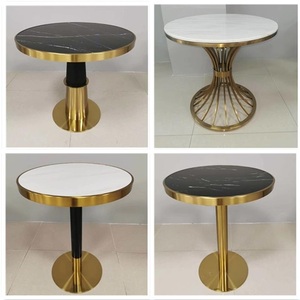 โต๊ะกลมและเก้าอี้สำหรับทานอาหารในร้านอาหาร - Product Image 4