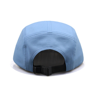 Gorra de Running Reflectante Personalizada de 5 Paneles, Gorra de Trail Running de Tela Ripstop de 5 Paneles, Gorra de Camping con Logotipo Reflectante
