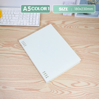 Haute qualité A5 couverture en PVC cadeaux d'affaires Journal cahier personnalisé 60 pages cahiers pour l'école beaux suppléments de journal
