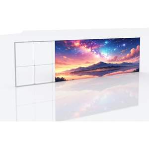 Custom Portable 19,69 X 7.38FT SEG Aluminio Soporte de exhibición sin marco Caja de luz retroiluminada con tensión Tela Impreso Banner Telón de fondo - Product Image 2