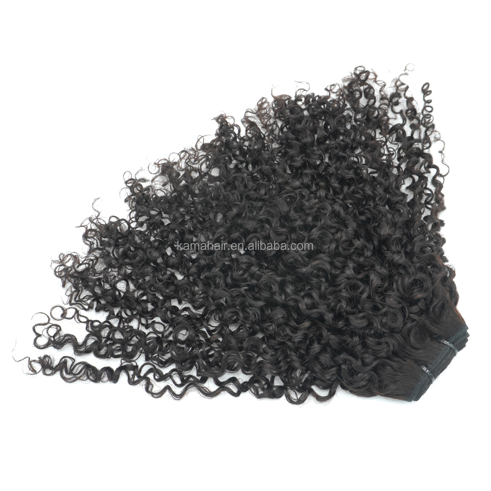 KAMA 100g Human Braiding Hair Bundle Deep Curly Bulk Human Hair Bundles for Braiding Curly Hair Bulk for Boho Braids