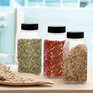 Nordic Eco-Friendly Plastic 250ml 8 Oz <b>Spice</b> <b>Jar</b> with Lid for Pantry Storage - Product Image 4