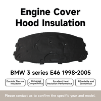 Yinhua Offre Spéciale directement d'usine pour BMW série 3 E46 1998-2005 isolation de capot moteur coton isolateur de capot moteur