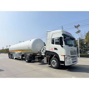 Utilisé 3 Axles 60.72 CBM GPL Gas Truck Trailer GPL Tanker Semi-remorque - Product Image 1