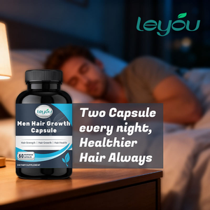 Capsules de croissance capillaire pour hommes, marque privée OEM, <span class=keywords><strong>complément</strong></span> <span class=keywords><strong>alimentaire</strong></span> végétarien pour la force et la santé des <span class=keywords><strong>cheveux</strong></span> - Product Image 4
