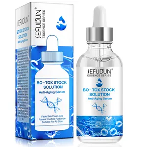 SEFUDUN Facial Skin Care Stock Solution Anti Aging Serum Private Label Vitamin C Hyaluronic Acid Collagen Intense Face Serum