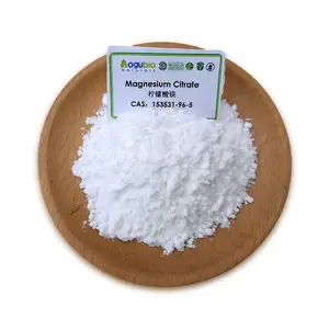 Aogubio Magnesium Citraat Food Grade Cas 153531-96-5 Magnesium Citraat Poeder Magnesium Citraat Poeder