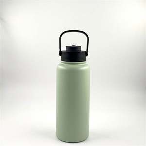 Bouteille d'eau isotherme portable en acier inoxydable de 1 L, gravée avec logo personnalisé, idéale pour les événements de course et de marche – Meilleure vente - Product Image 3