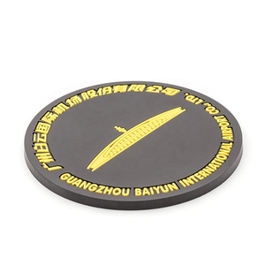 Posavasos duradero de PVC suave e irrompible, diseño colorido, antideslizante, soporte para taza de té y café, cuenco de plástico, alfombrilla individual - Product Image 1