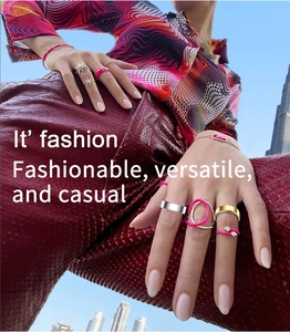 Anillos de Joyería de Moda Vintage con Monitor de Ritmo Cardíaco, Oxígeno en Sangre y Sueño con IA, Opción de Caja - Product Image 5