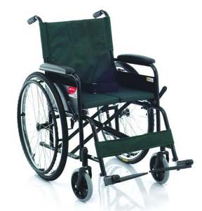 Sedia a rotelle manuale leggera di alta qualità Design pieghevole per anziani e disabili - Product Image 3