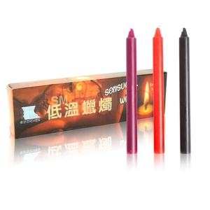 Boîte personnalisée gratuite - Femmes Hommes <span class=keywords><strong>SM</strong></span> Menottes de lit BDSM Jeu de cire Jouer avec des bougies à gouttes <span class=keywords><strong>Passion</strong></span> Bougie à basse température - Product Image 1