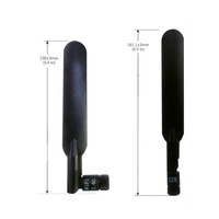 Antennes WiFi externes 2G 3G 4G en caoutchouc, omnidirectionnelles, à gain élevé 4DBI, antenne LTE