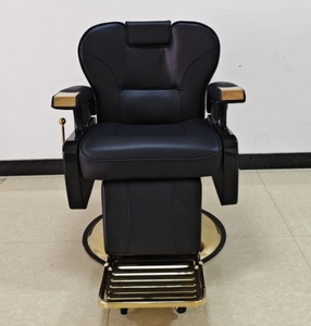Silla de peluquería hidráulica, silla de peluquería con altura ajustable y silla grande plegable - Product Image 4