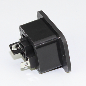Ac 250V 10A IEC 320 C19 Bảng điều chỉnh núi Ổ cắm điện cắm Adapter <span class=keywords><strong>Power</strong></span> nối mở rộng ổ cắm điện với <span class=keywords><strong>4</strong></span>.8mm pins - Product Image 5