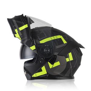 <span class=keywords><strong>Casque</strong></span> de moto modulaire à certification DOT, idéal pour les trajets courts et les déplacements quotidiens – Meilleure vente - Product Image 3