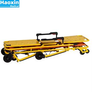 OEM <span class=keywords><strong>Medical</strong></span> Hospital  <span class=keywords><strong>Stretcher</strong></span> Ambulans Lipat Otomatis untuk Penyelamatan Darurat yang Dapat Disesuaikan dengan Papan Penyangga Tulang Belakang - Product Image 4