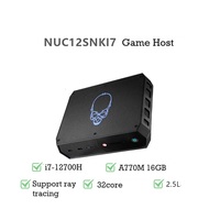 2024 nuevo NUC12SNKI7 Viper Canyon A770M 16GB GPU Gaming Mini consola creación de contenido ordenador mini pc