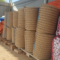Cordon en jute recyclé jaune de haute qualité 4 mm pour chaussures, sacs, vêtements, textiles de maison, macramé, bricolage, multi-usages