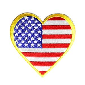 Yukari Enterprises máquina bordada EE. UU. Bandera parches hierro en bordado bandera parche personalizado - Product Image 6