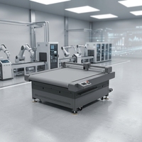 Plotter de corte de vinilo DTF de alta velocidad con doble cabezal CCD automático de 1300x2500 mm para pegatinas, cortador de cama plana de corte completo y medio corte