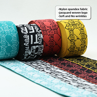 Bande élastique en nylon jacquard de haute qualité de 50 mm pour accessoires vestimentaires, pantalons, sous-vêtements, textiles de maison.