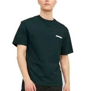 Hochwertiges T-Shirt 100 Baumwolle 160g/m² 180g/m² 200g/m² benutzer definierte Baumwoll stickerei Designer-T-Shirts drucken benutzer definierte T-Shirts Unisex