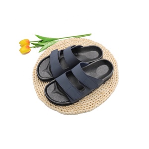 Henghao รองเท้าแตะแบบสไลด์ของผู้ชายสำหรับใส่ในบ้านกลางแจ้งกลางแจ้งลำลองเปิดนิ้วเท้าใส่ฤดูร้อน - Product Image 4