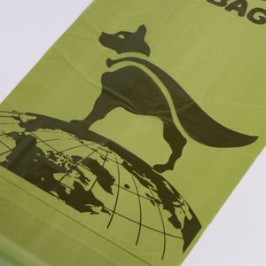 Bolsas para excremento de mascotas en rollo grande, ecológicas y personalizadas, resistentes y a prueba de fugas, biodegradables para perros. - Product Image 4