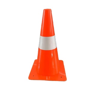 30cm Nieuwe Materiaal PE Verkeerskegel - Product Image 1