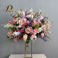 Boule de fleurs géante de 80 cm pour mariage, fleurs artificielles, centre de table, boule de fleurs pour la décoration de la maison et des fêtes