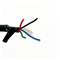 Cable de Sondeo Inclinómetro Flexible 4*0.5mm² de Cobre Desnudo con Aislamiento de PE y Refuerzo LCP para Monitoreo Geotécnico