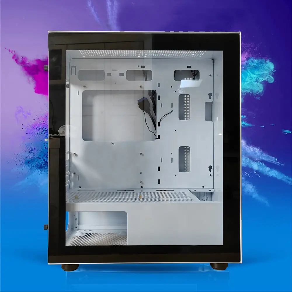 2022 OEM ATX PC Case Gaming PC computer cases towers HD USB3.0 Tempered glass computer case & Towers