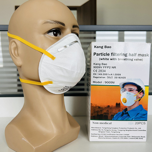 Vente en gros Masque respiratoire à particules OEM <span class=keywords><strong>Anti</strong></span>-poussière kn95-mask ffp2-mask de sécurité Lot de 10 sangles de tête Respirateur à particules OEM - Product Image 4