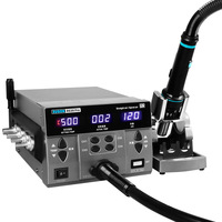 Station de Retravail à Air Chaud SUGON 8630 Pro avec Affichage Numérique, Outil de Dessoudage BGA et Réparation SMD pour Caméras, Soudage de PCB, Pistolet Thermique Chaud