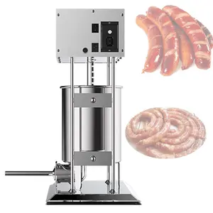 Food Grade Material High Capacity Stuffer Equipment 25L Vertical Stainless Steel Sausage Filling Machine